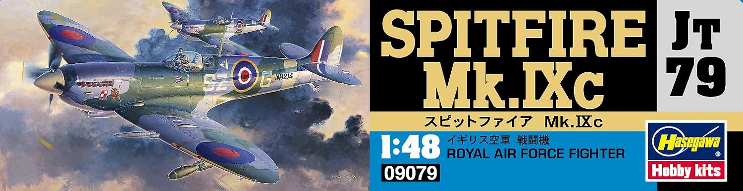 Hasegawa 1/48  (JT79) Spitfire Mk.IXc