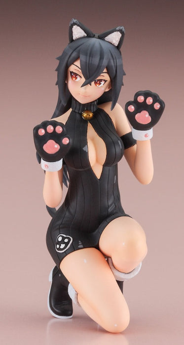 12 Egg Girl Collection No.37 Haku Rinpha - Black Cat By Hasegawa #52354 (SP554)