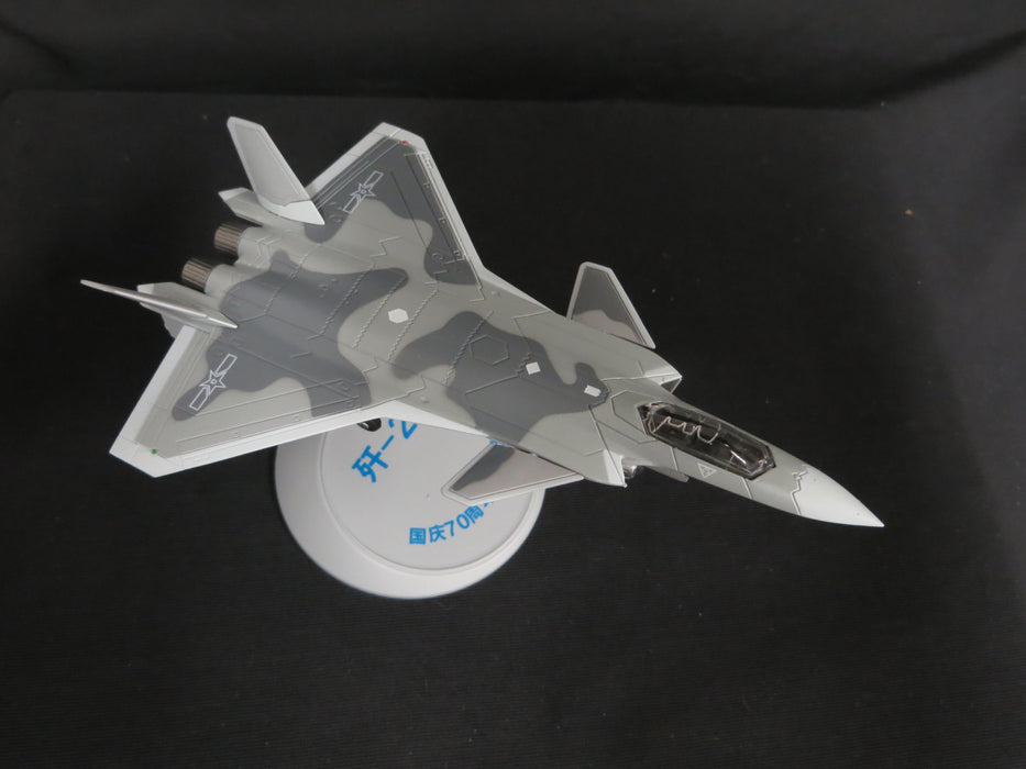 1/144 CCP China PLA Air Force J-20 Stealth Fighter Diecast Model