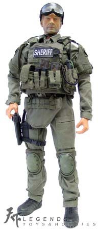 1/6 SWAT TEAM SHERIFF CHARLES "CHUCK" MORRIS BY BBI ELITE FORCE