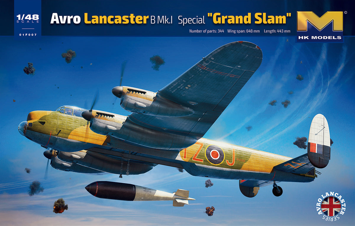 1/48 Avro Lancaster B Mk.I with Grand Slam Bomb by HK Model