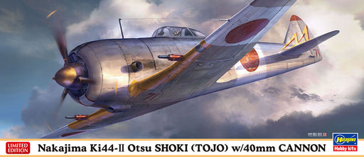 1/72 Nakajima Ki44-II Otsu SHOKI (TOJO) w/40mm Cannon by HASEGAWA