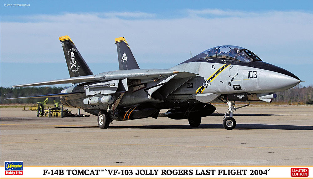 航空機・ヘリコプター F-14E TOMCAT 1/72 VF-103 Jolly Rogers 1/72 F-14B Tomcat Jolly Rogers HASEGAWA 02434 — Legends Toys & Hobbies