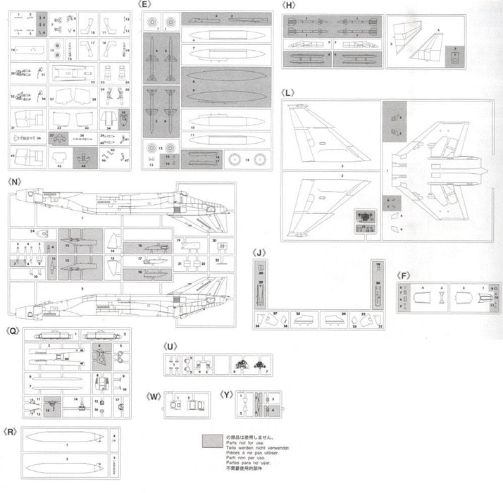 Hasegawa HAS-07230 PT30 1-48 F-4J Phantom II  ONE PIECE CANOPY