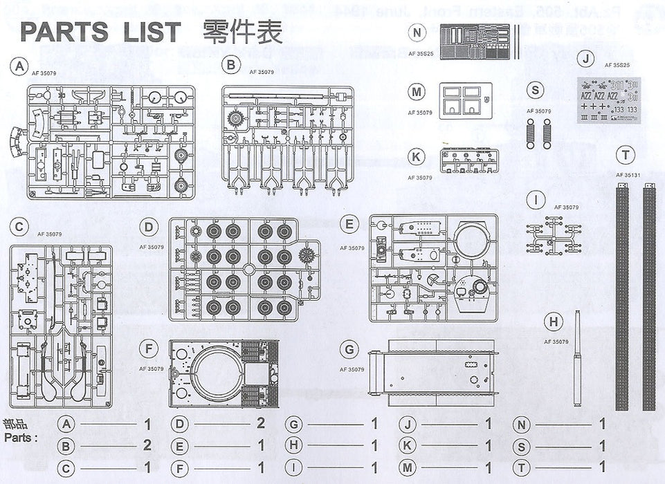 1/35 TIGER I IN TRANSPORTING (LATE VERSI0N) AFV CLUB AF35S25