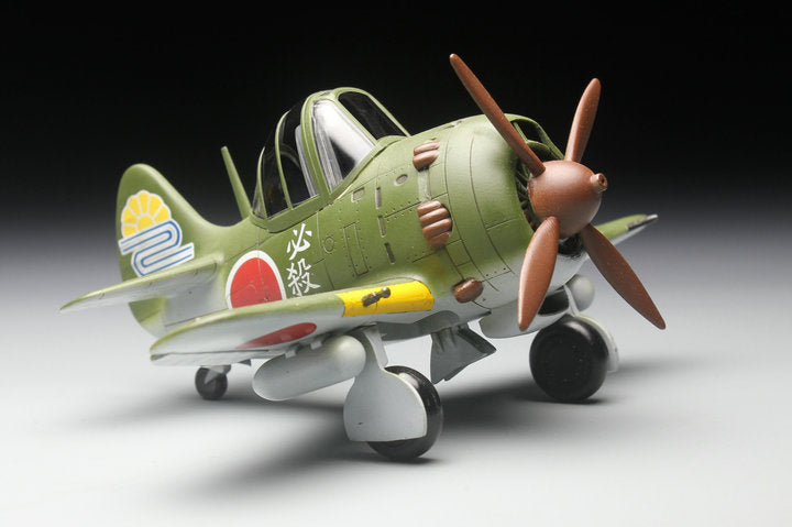 QT CURTISS P-40 WARHAWK AND PILOT (PUPPY PILOT) & QT NAKAJIMA KI84 FIGHTER AND PILOT (KITTY PILOT) TIGER MODEL TT001 & TT002