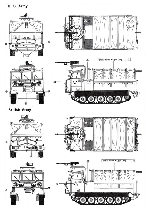 1/35 M548A1 TRACKED CARGO CARRIER by AFV CLUB