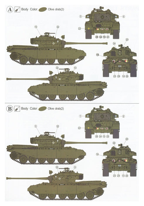 1/35 British MBT Centurion Mk.5/1-4.RTR