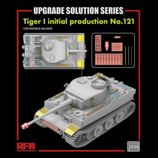 1/35 UPGRADE SET FOR RM5078 TIGER I INITIAL PRODUCTION NO 121 RM2038