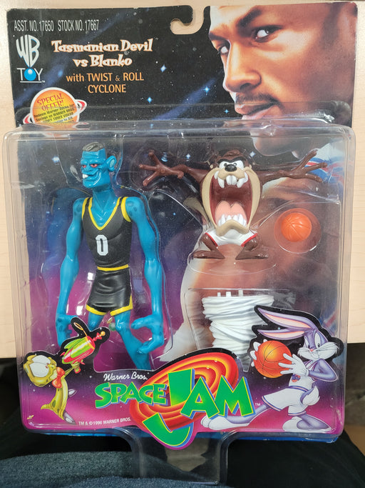 1996 Warner Bros Space Jam Tasmanian Devil VS Blanks by Playmates