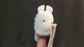 3" White Totoro Figure Puppet Figure Toy