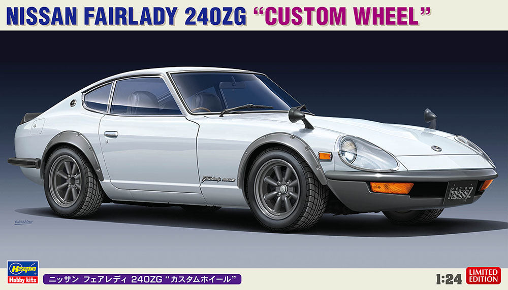 1/24 Nissan Fairlady 240ZG with Custom Wheels — Legends Toys & Hobbies