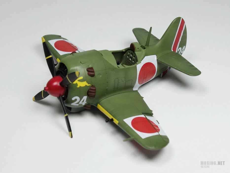 QT CURTISS P-40 WARHAWK AND PILOT (PUPPY PILOT) & QT NAKAJIMA KI84 FIGHTER AND PILOT (KITTY PILOT) TIGER MODEL TT001 & TT002