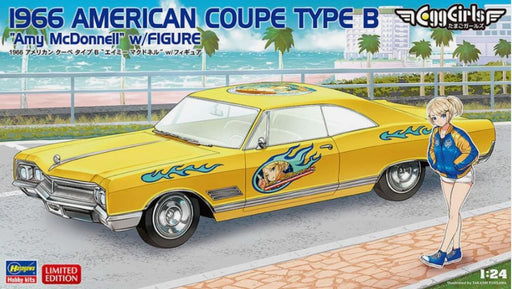 1/24 1966 American Coupe Type B "Amy McDonnell" w/ Figure Hasegawa 52758