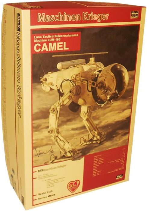 Hasegawa MK06 Machinen Krieger Lunar Tactical Recon Aircraft LUM-168 Camel, 1/20 Scale, Plastic Model