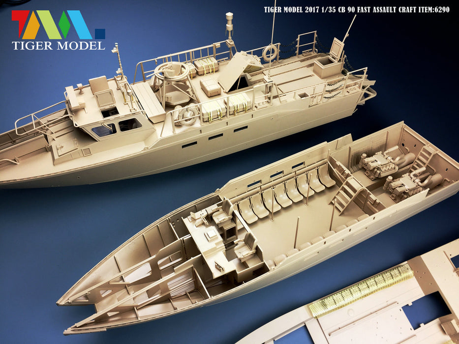 1/35 Sweden CB-90/Combat Boat 90 by Tiger Model 6290