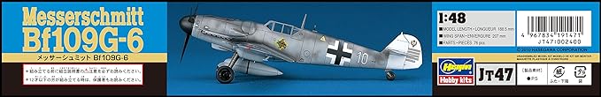 1/48 Scale Messerschmitt BF109G-6 Model Kit