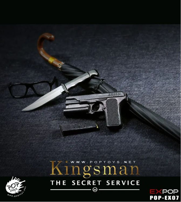 POP Toys EX07 The Secret Service 1/6 Kingsman Action Figure Model (Original Box)