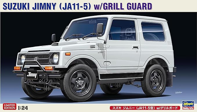 1/24 Suzuki Jimny JA11-5 Model w/Grill Guard Plastic Model 20650