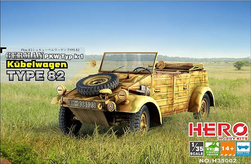 German PKW Typ k1 Kübelwagen Type 82 Hero Hobby Kits | No. H35002 | 1:35