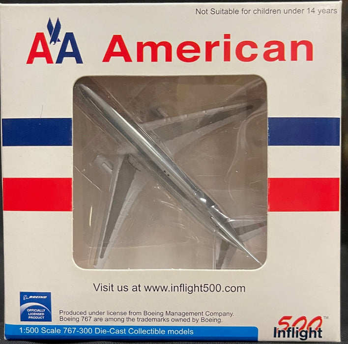 1/500 767-300 AMERICAN AIRLINES (POLISHING) DIE CAST PLANE