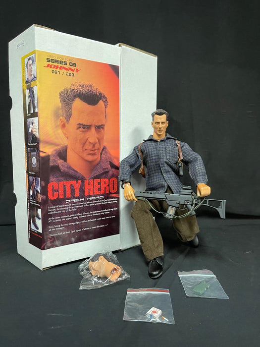 1/6 CITY HERO / DASH HERO JOHNNY ACTION FIGURE LIMITED 200 PCS BY ARMOURY #002