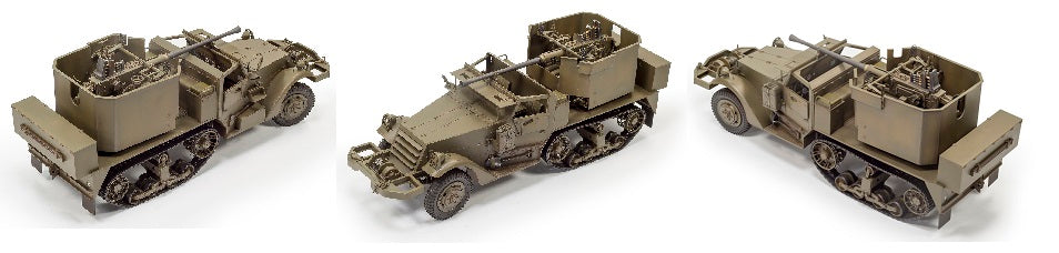 AFV Club 1/35 U.S. Army 209th Anti-Aircraft Artillery Battalion M15 special mobile anti-aircraft vehicle [PRE-ORDER]