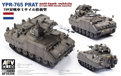 1/35 YPR-765 PRAT Anti-Tank Vehicle w/ Twin-TOW missile launcher by AFV Club