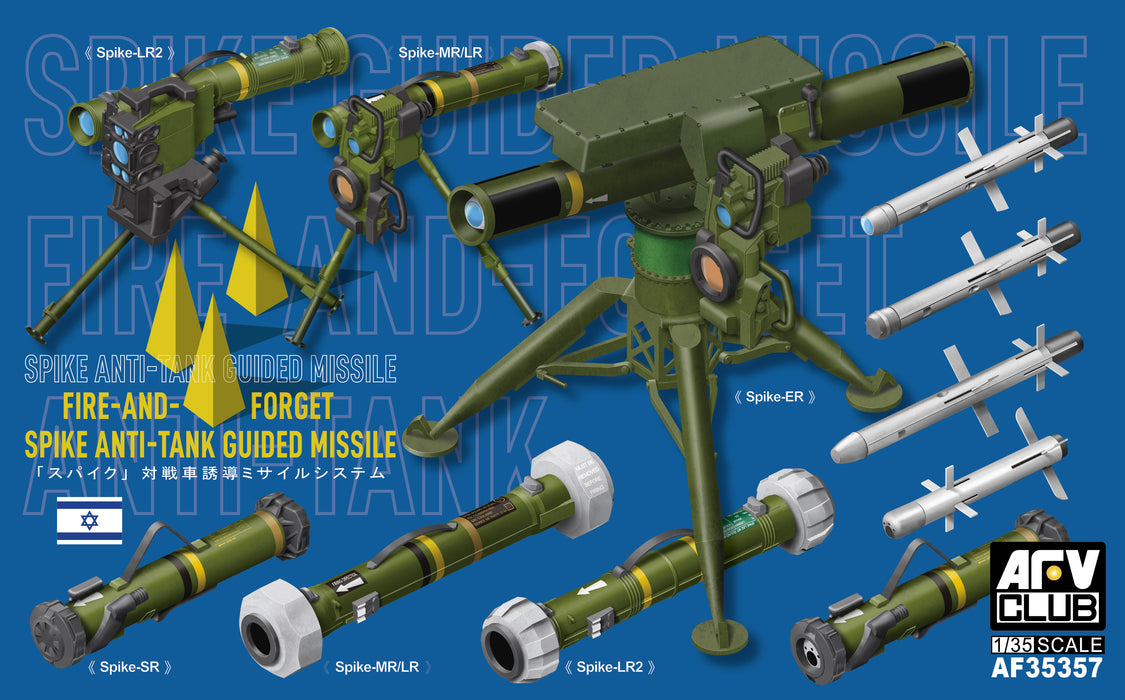1/35 Spike Anti-tank Guide Missile System by AFV Club AF35357