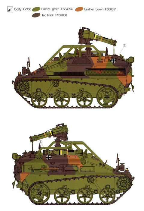 1/35 Waffentrager Wiesel 1 MELLS Tank Hunter AFV Club AF35352