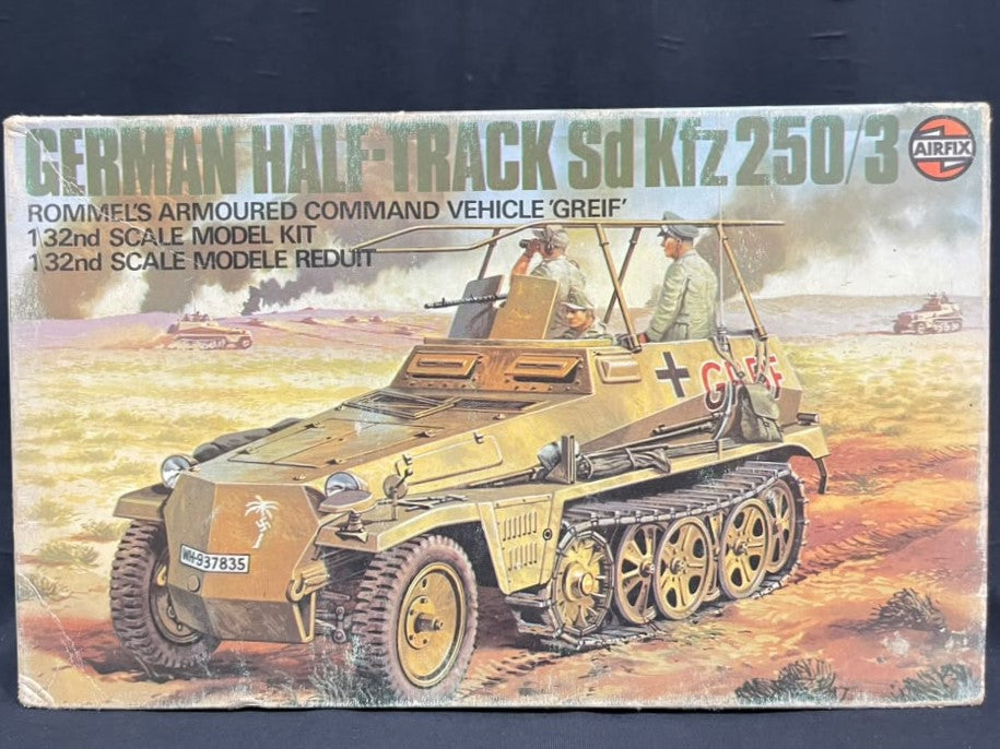 1/32nd German Half -  Track Sd Kfz 250/3 Rommerl's Armoured Command Vehicle 'Greif' By AIRFIX 06360