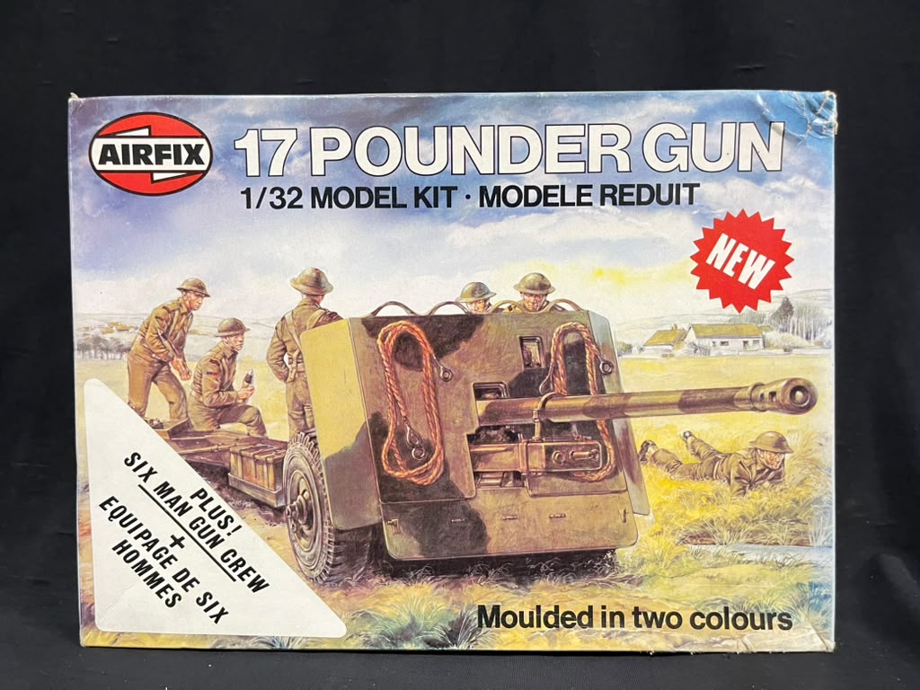 1/32 17 Pounder Anti - Tank Gun By AIRFIX 06361