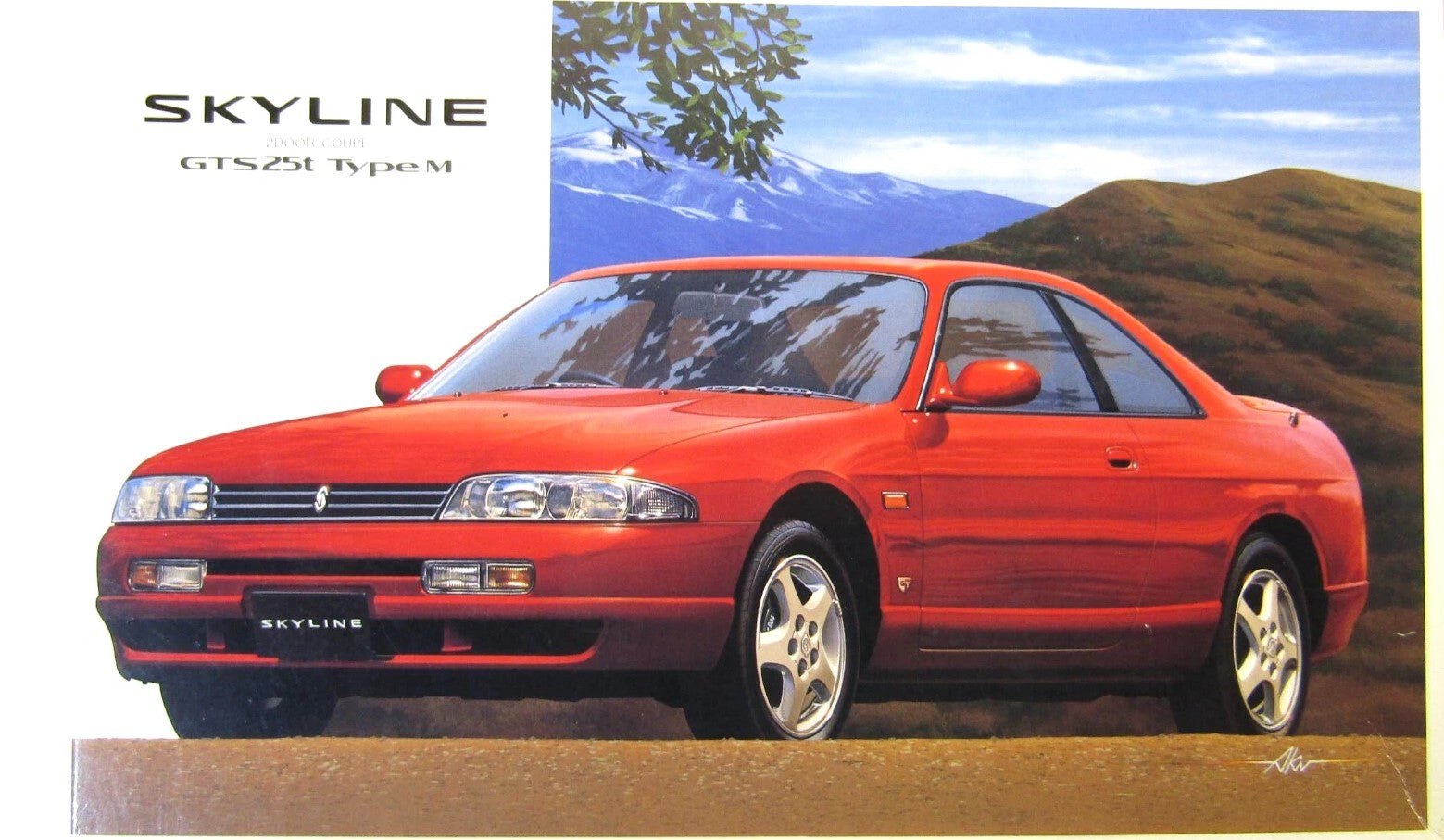 1/24 SKYLINE 2 DOOR COUPE GTS25T TYPE M AOSHIMA 01399