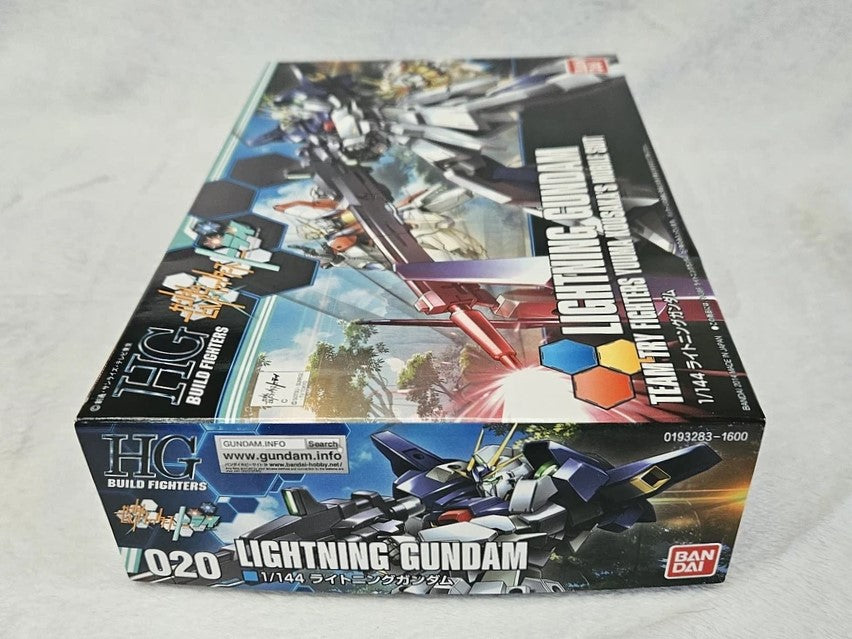 1/144 HG Build Fighters Lightning Gundam Team Try Fighters Yuuma Kousaka's Mobile Suit No.020