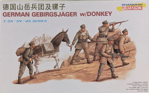 1/35 GERMAN GEBIRGSJAGER with DONKEY - 6078