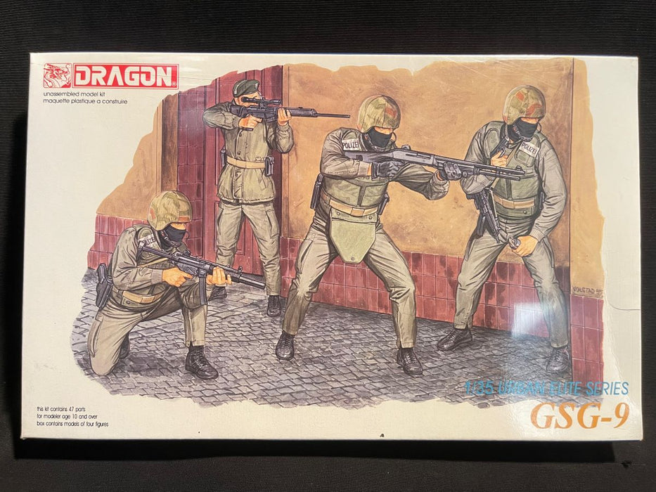 1/35 Urban Elite Series GSG-9 ( 4 Figures ) By Dragon #6505