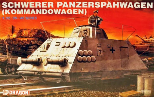 1/35 '39-' 45 Series Schwerer Panzerspahwagen (Kommandowagen) by Dragon 6071
