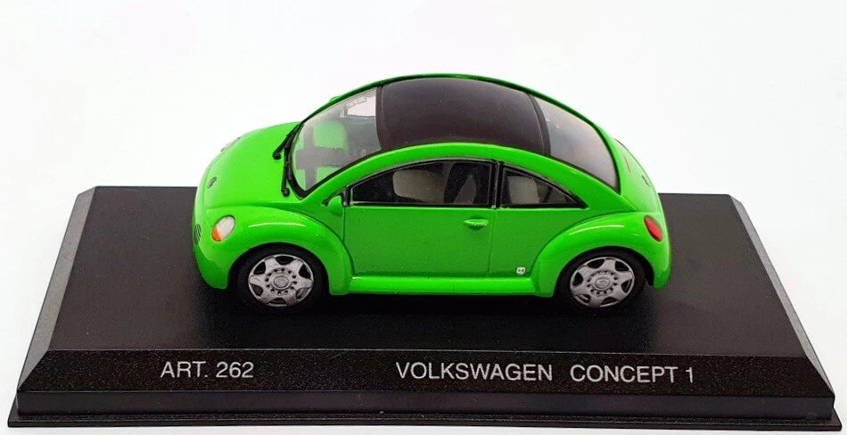 1/43 Scale Model Car ART262 - Volkswagen Concept 1 - Green By Detail Cars