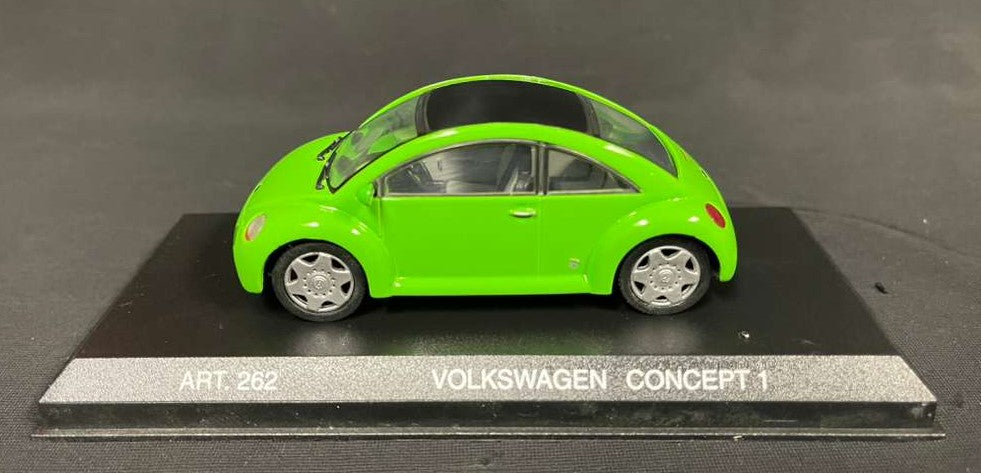 1/43 Scale Model Car ART262 - Volkswagen Concept 1 - Green By Detail Cars