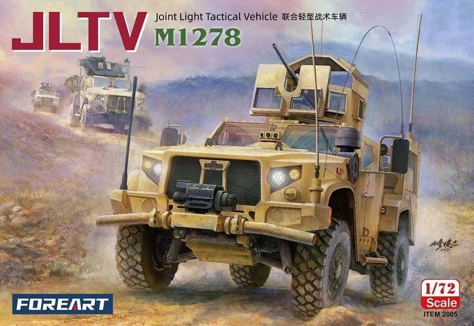 1/72 U.S. Army JLTV Joint Light Tactical Vehicle ForeArt Hobby 2005