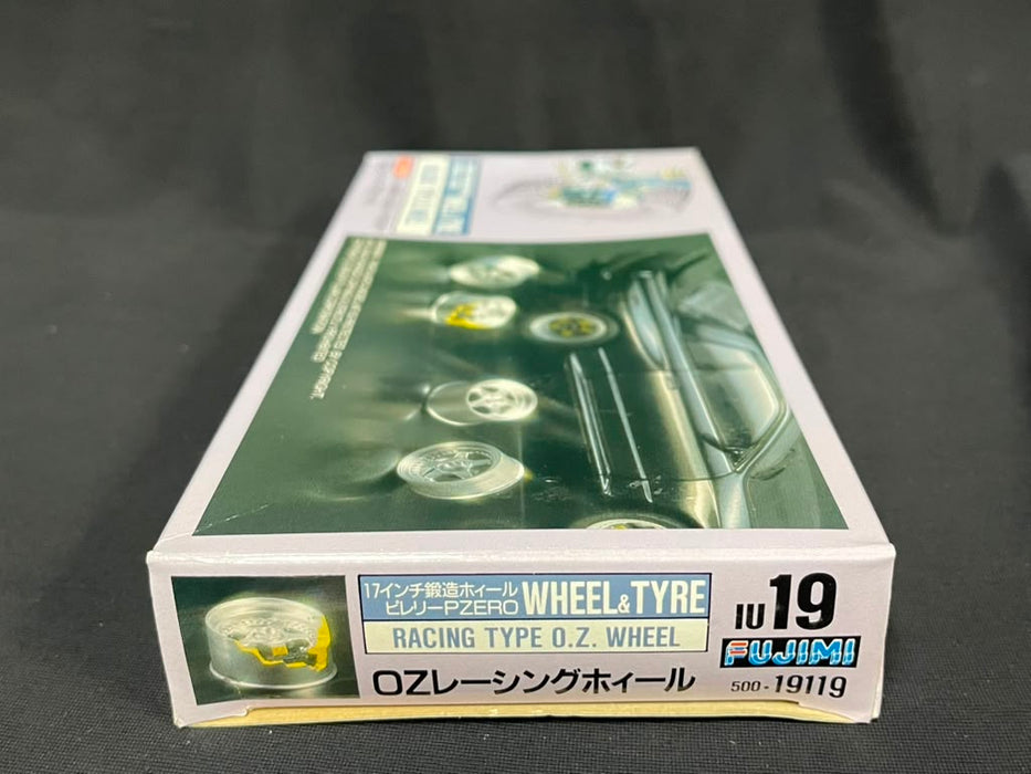 1/24 RACING TYPE OZ WHEEL P - ZERO WHEEL & TIRE SET FUJIMI IU19