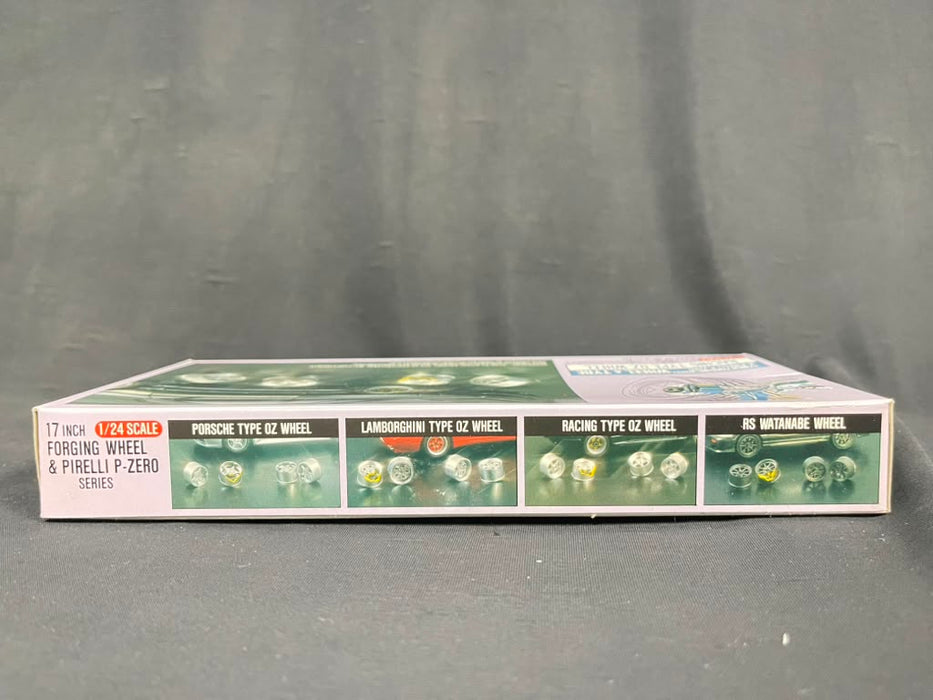 1/24 RACING TYPE OZ WHEEL P - ZERO WHEEL & TIRE SET FUJIMI IU19