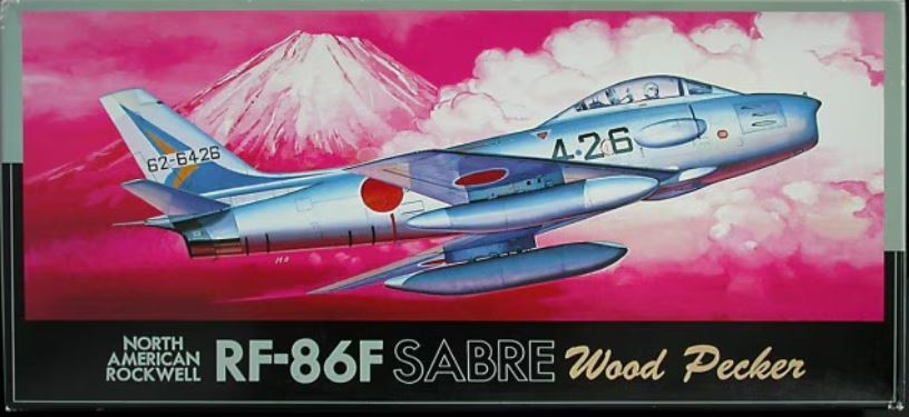 1/72 RF - 86F Sabre F-20 ' Wood Pecker '  North American Rock Well By Fujimi