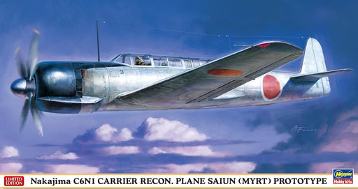 1/48 Nakajima C6N1 Carrier Recon Plane "Saiun" by Hasegawa