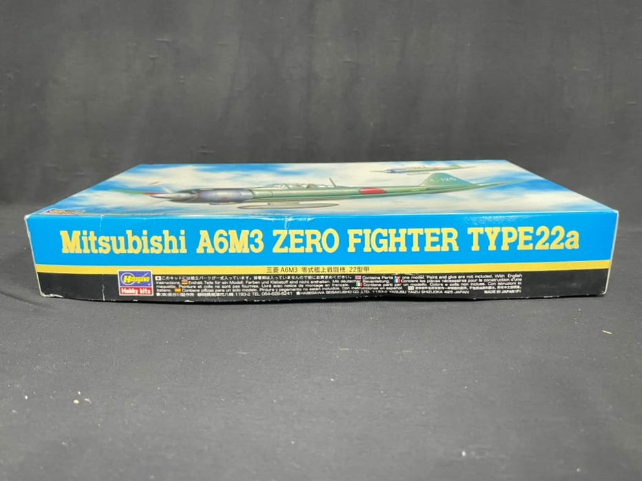 1/48 Mitsubishi A6M3 ZERO Fighter Type 22a Hasegawa 09170 JT110