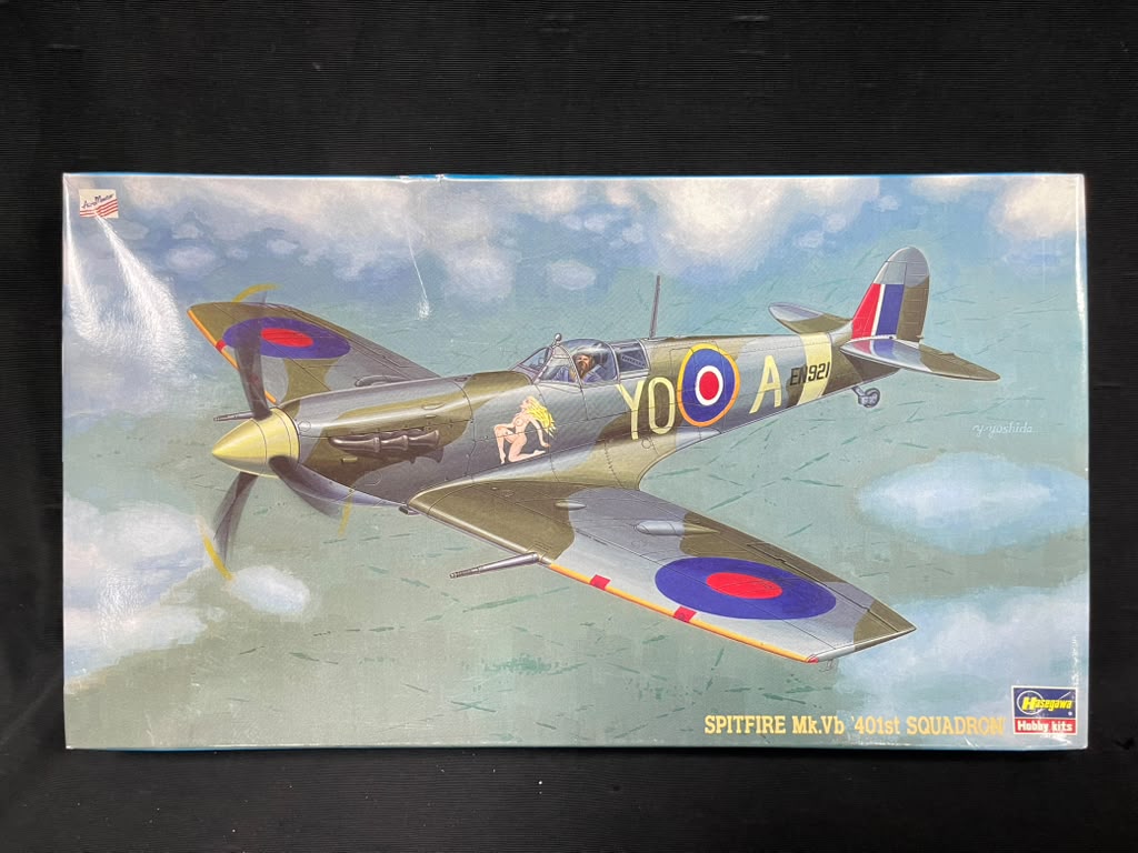 1/48 Spitfire Mk.Vb '401st Squadron' Royal Air Force Fighter Hasegawa JT127