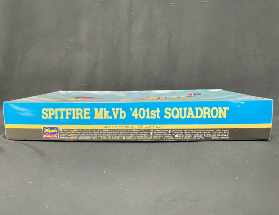 1/48 Spitfire Mk.Vb '401st Squadron' Royal Air Force Fighter Hasegawa JT127