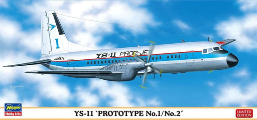 1-144 YS-11 Prototype No.1 & No.2 Hasegawa 10836
