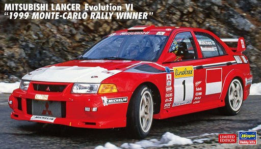 1/24 LANCER EVOLUTION VI "1999 Monte Carlo Rally Winner"