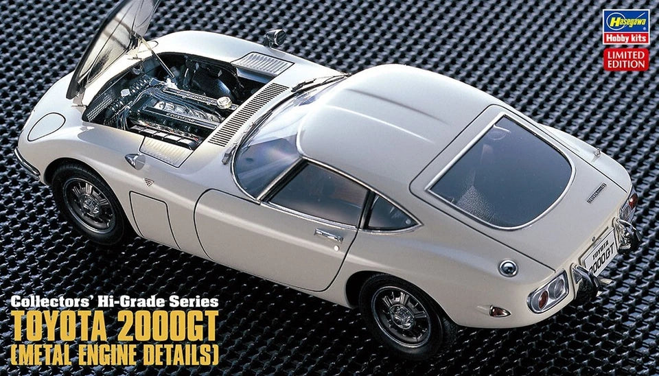 1/24 TOYOTA 2000GT with Metal Engine Details "Hi-Grade Series" by Hasegawa